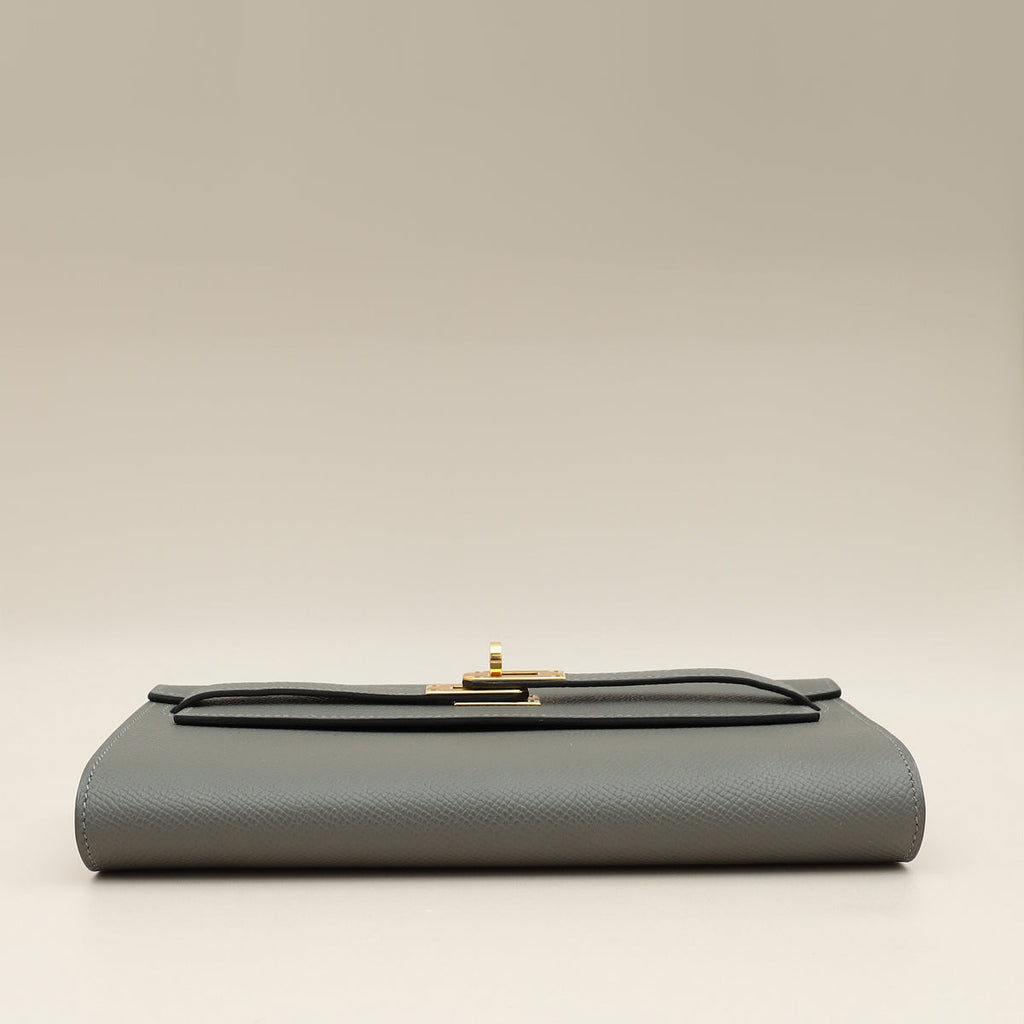 Hermes Gris Meyer Kelly To Go Wallet