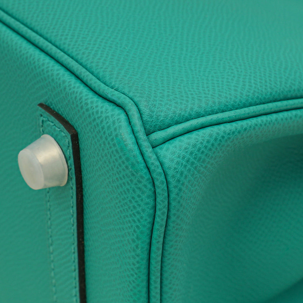 Hermes Vert Verone Birkin 30 Bag