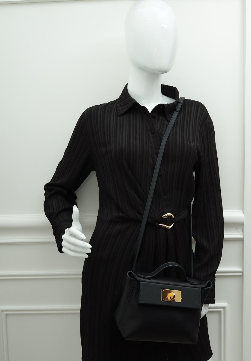 Hermes Noir Veau 24/24 21 Bag