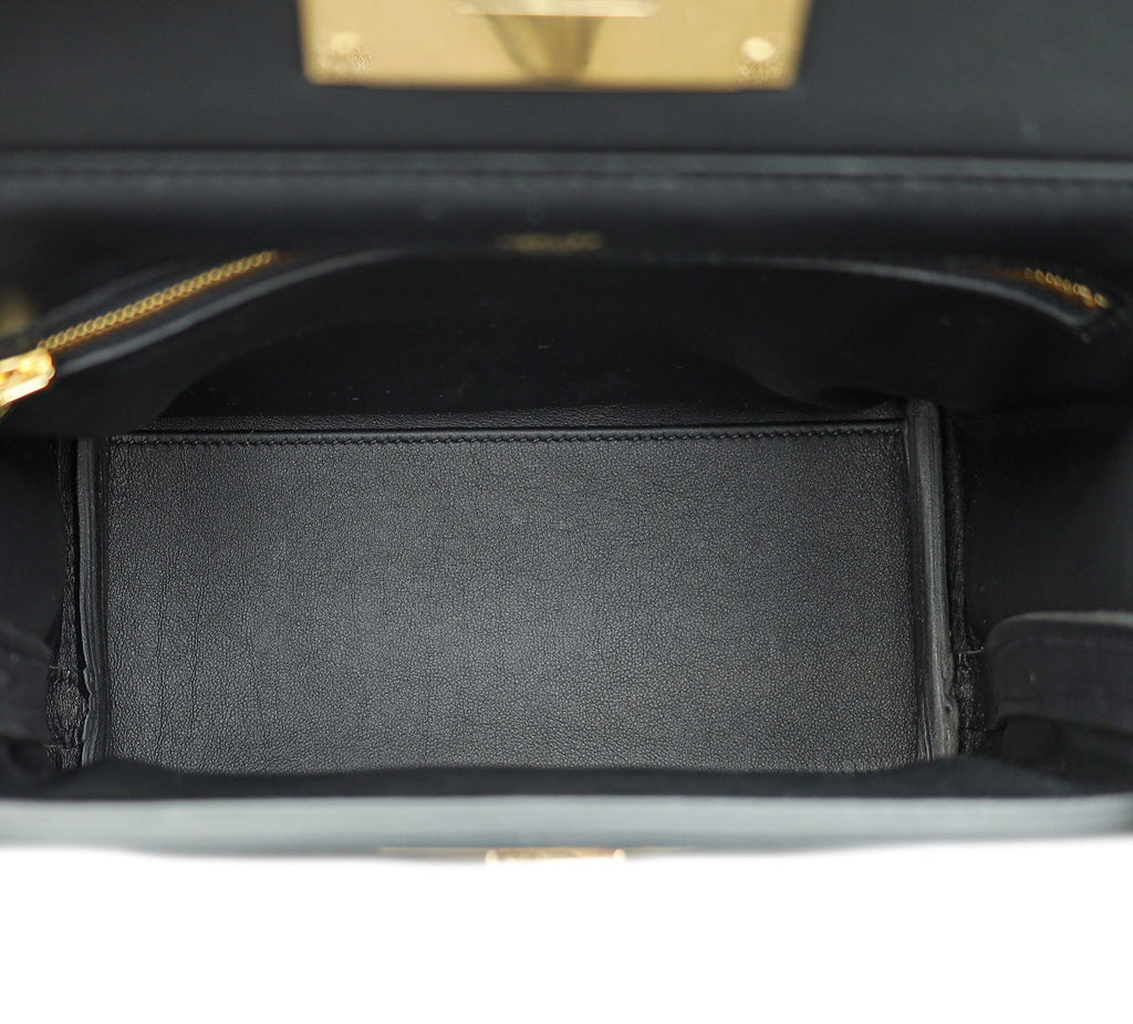 Hermes Noir Veau 24/24 21 Bag