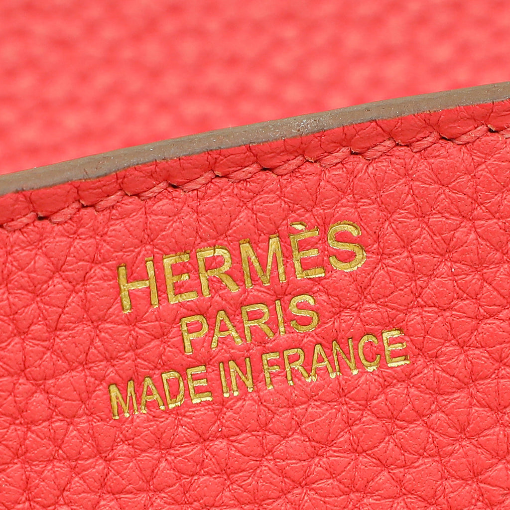 Hermes Rose Jaipur Birkin 35 Bag