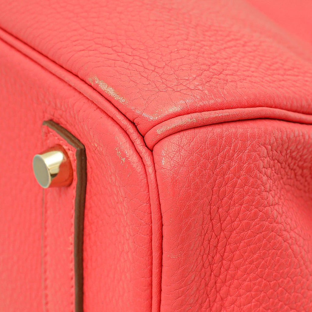 Hermes Rose Jaipur Birkin 35 Bag