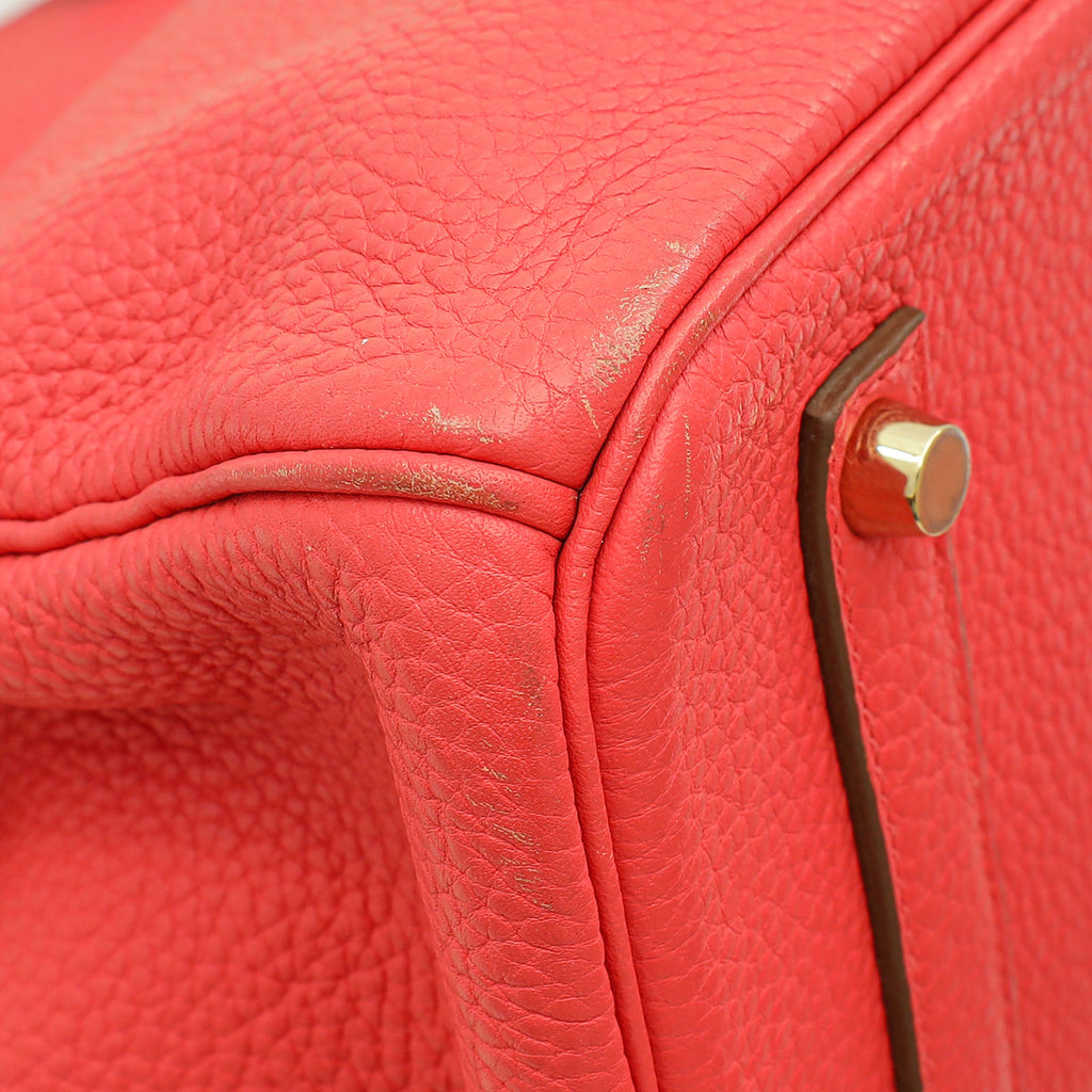 Hermes Rose Jaipur Birkin 35 Bag