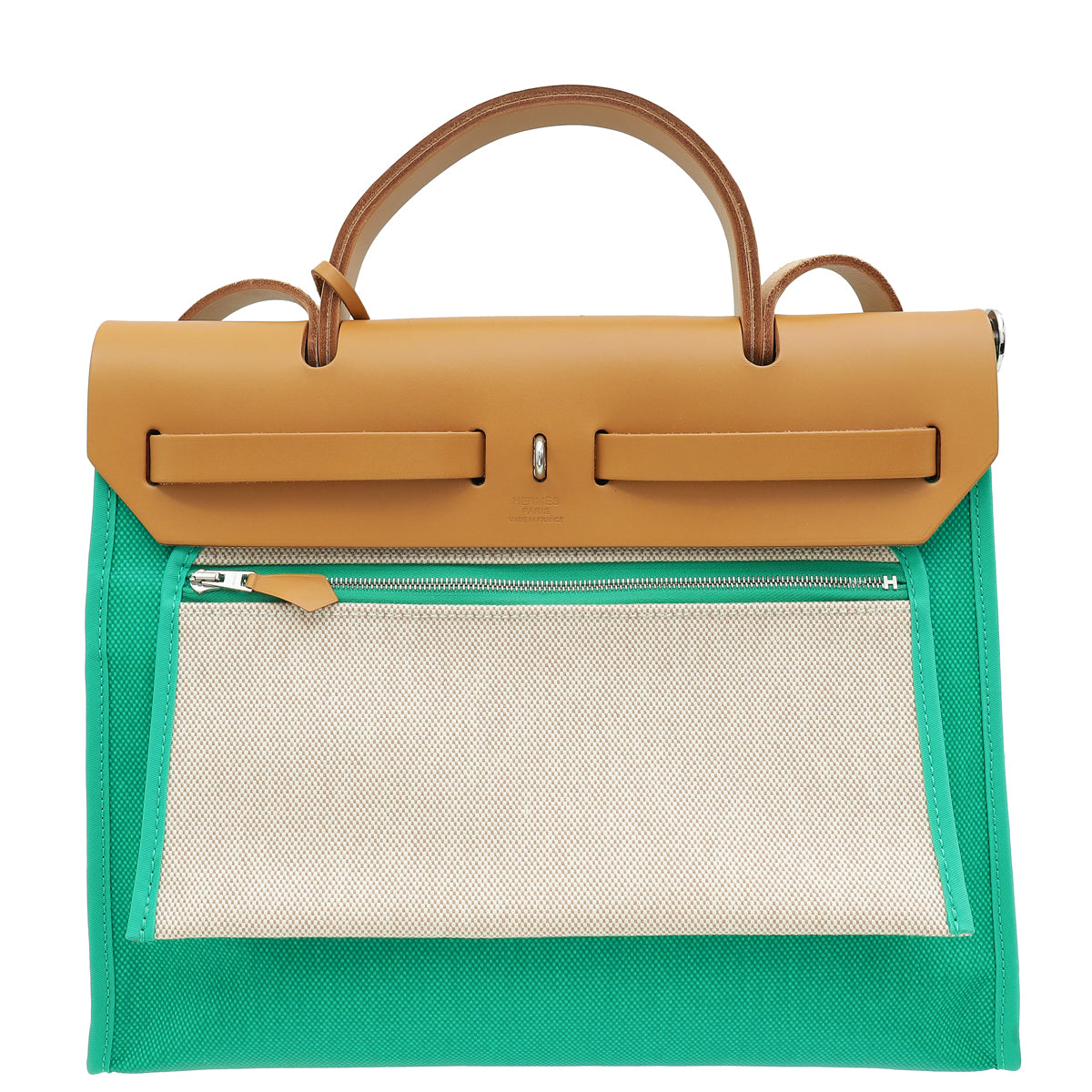 Hermes Bicolor Herbag 31 Sellier PM H Berline Vache Hunter Bag