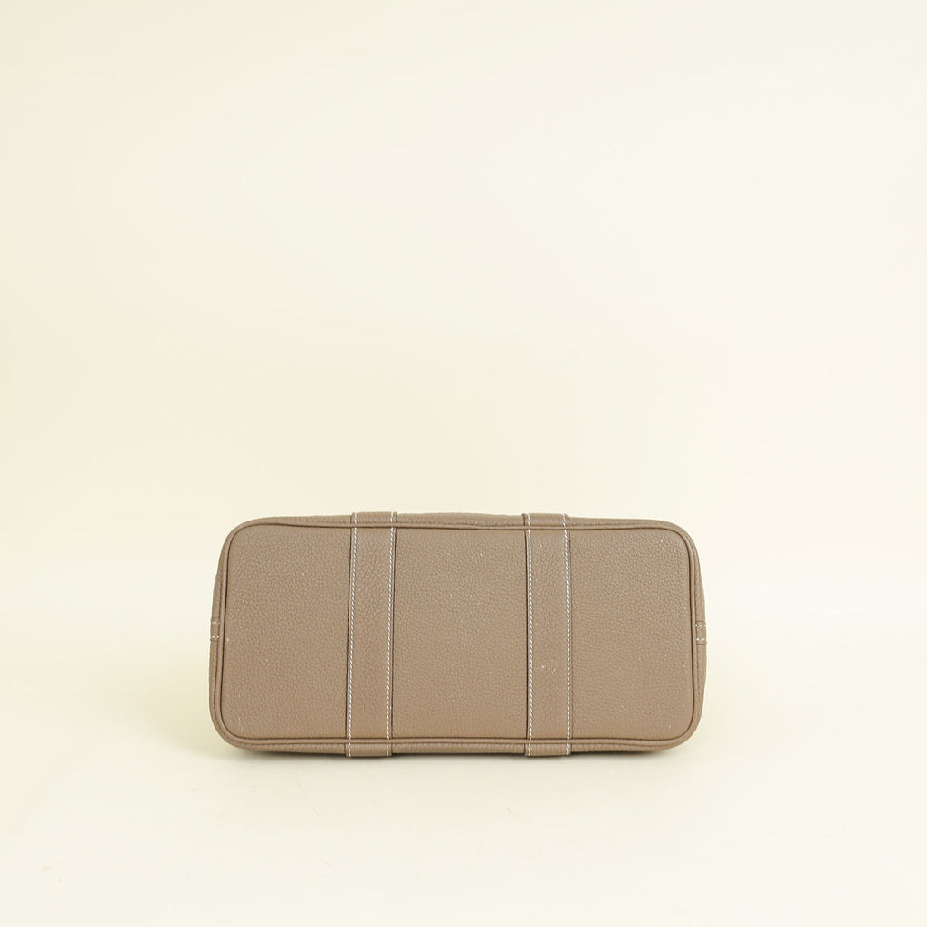 Hermes Etoupe Garden Party 30 TPM Negonda Bag