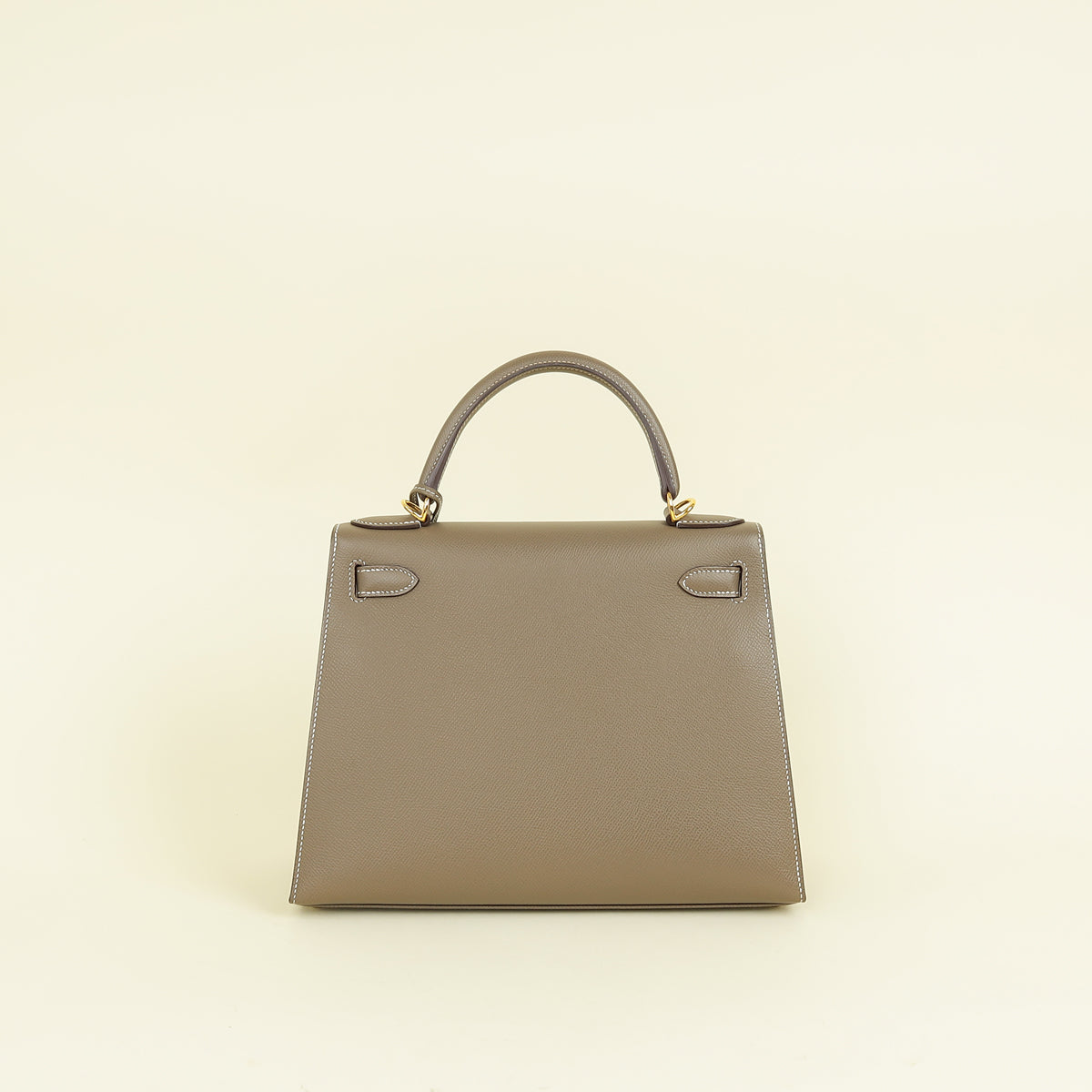 Hermes Etoupe Kelly 28 Sellier Bag