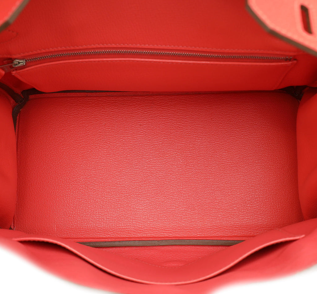 Hermes Rose Jaipur Retourne Birkin 30 Bag
