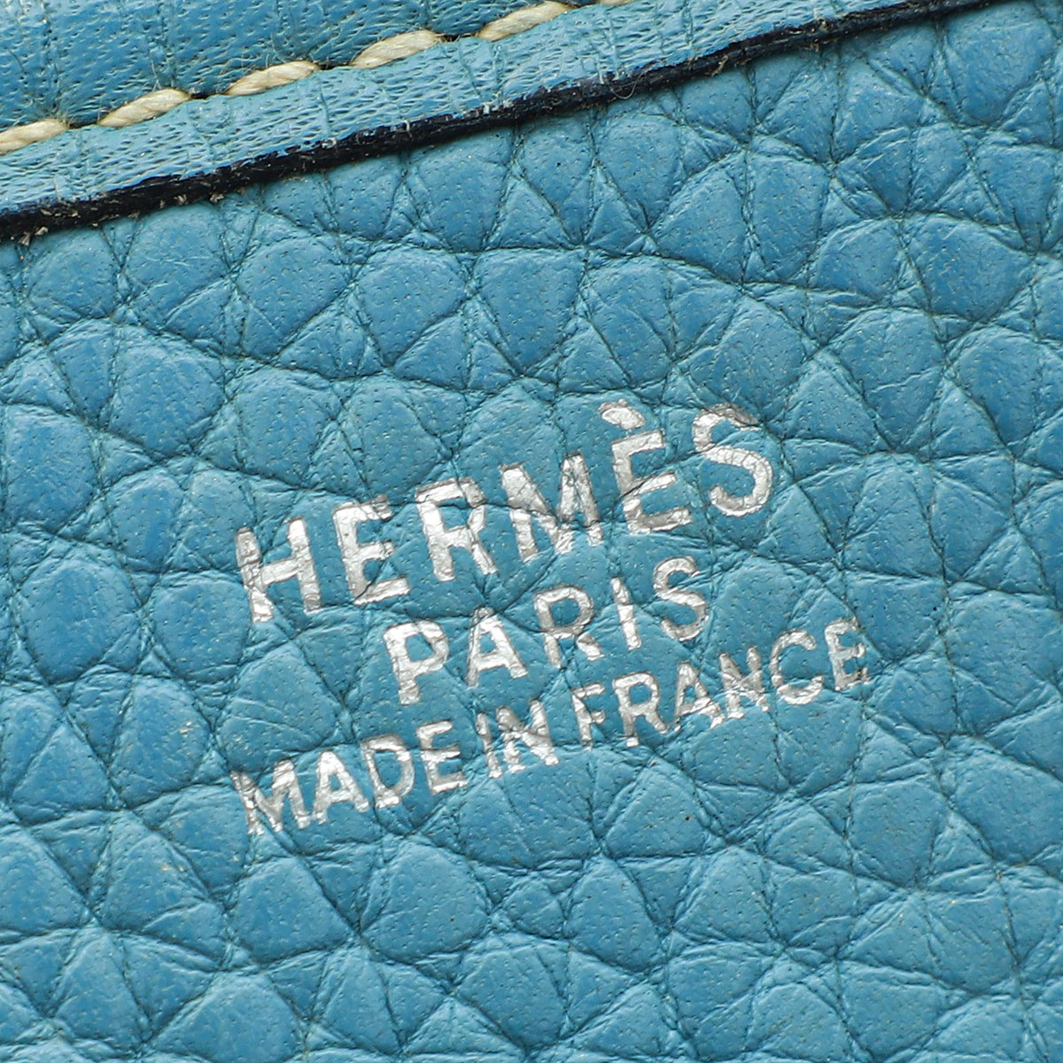 Hermes Blue Jean Evelyne II PM Bag