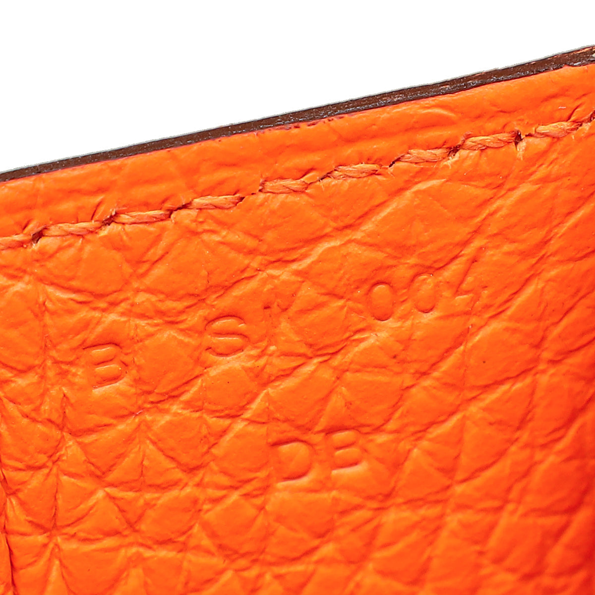 Hermes Orange Minimum Halzan 25 Bag
