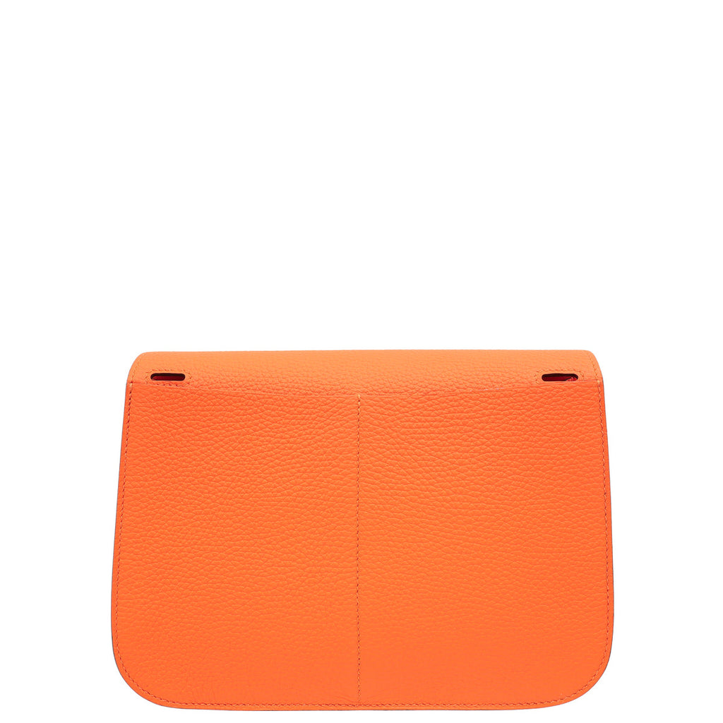 Hermes Orange Minimum Halzan 25 Bag