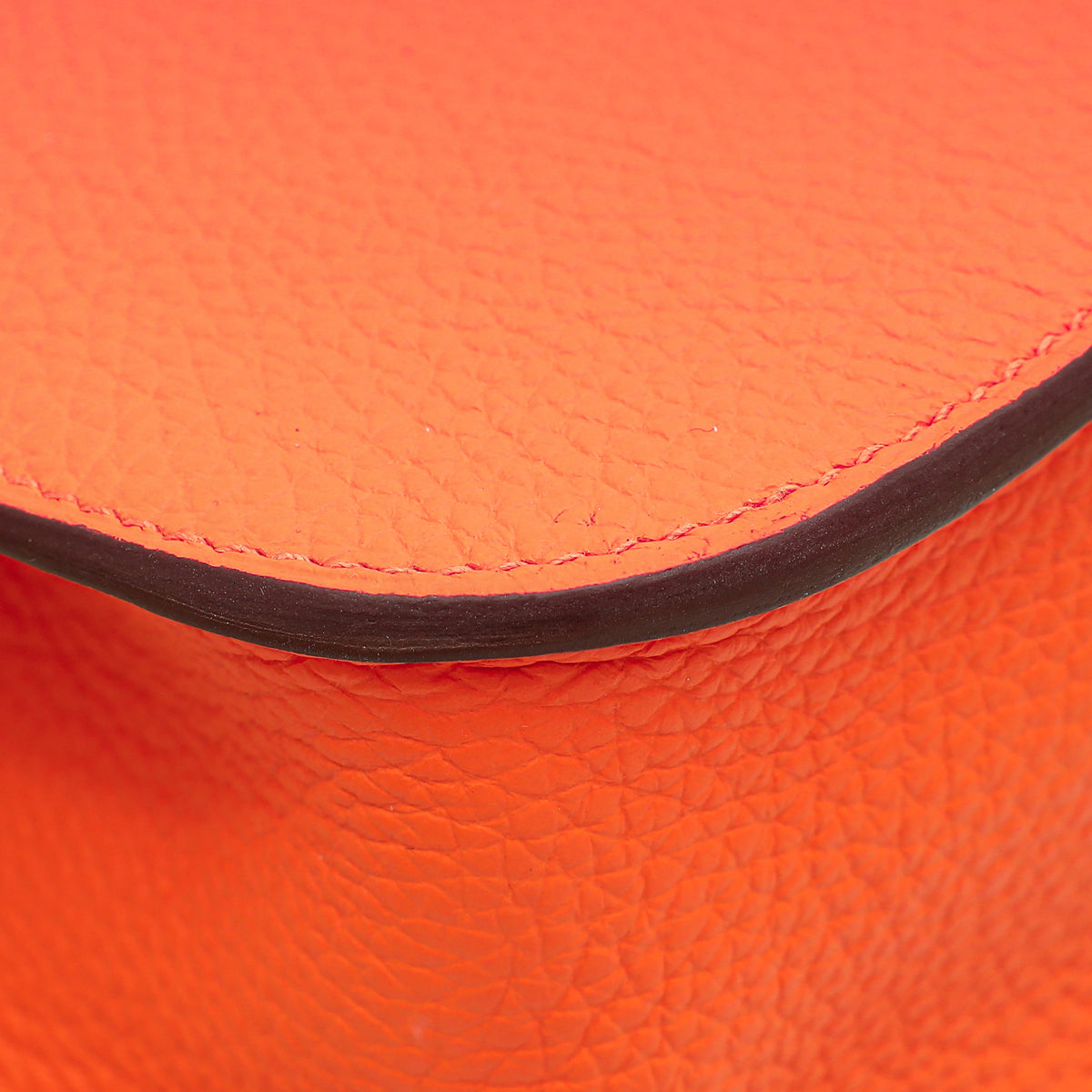 Hermes Orange Minimum Halzan 25 Bag