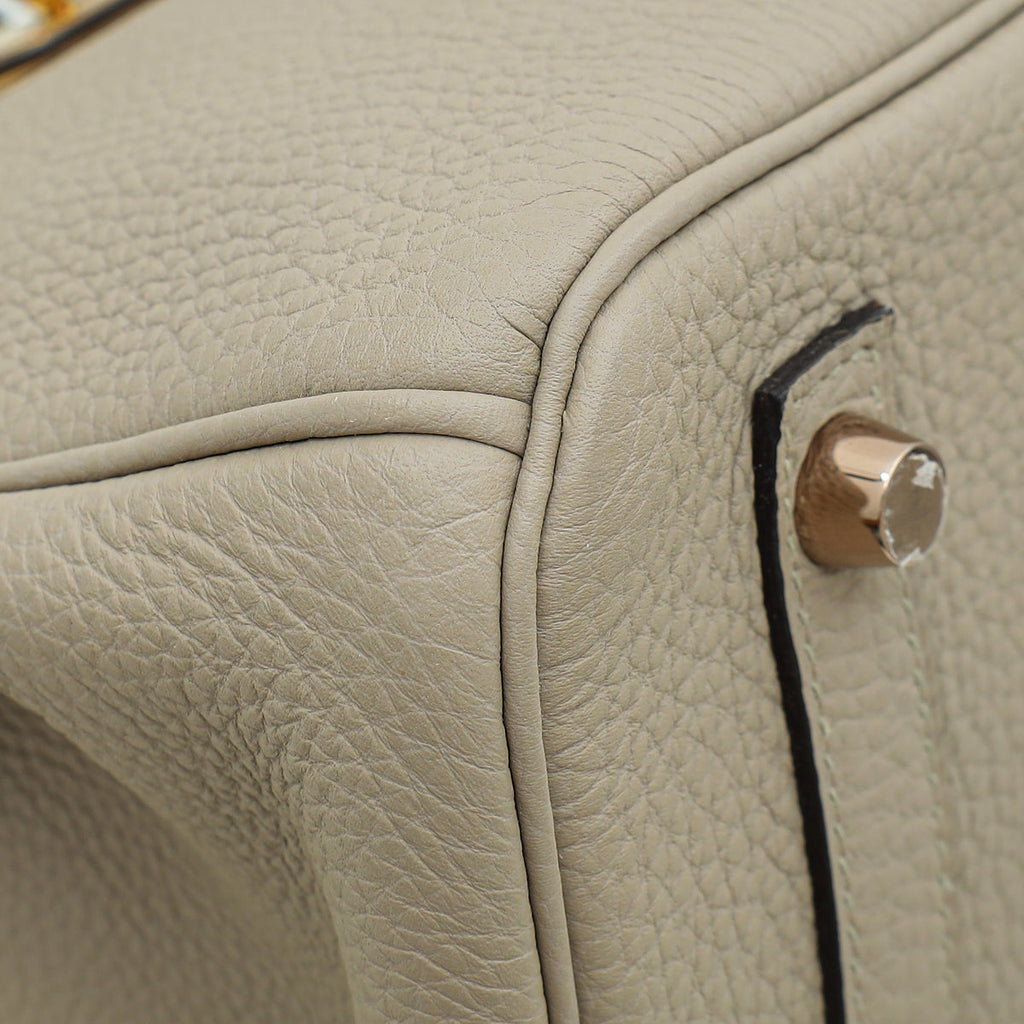 Hermes Gris Tourterelle Birkin 30 Bag