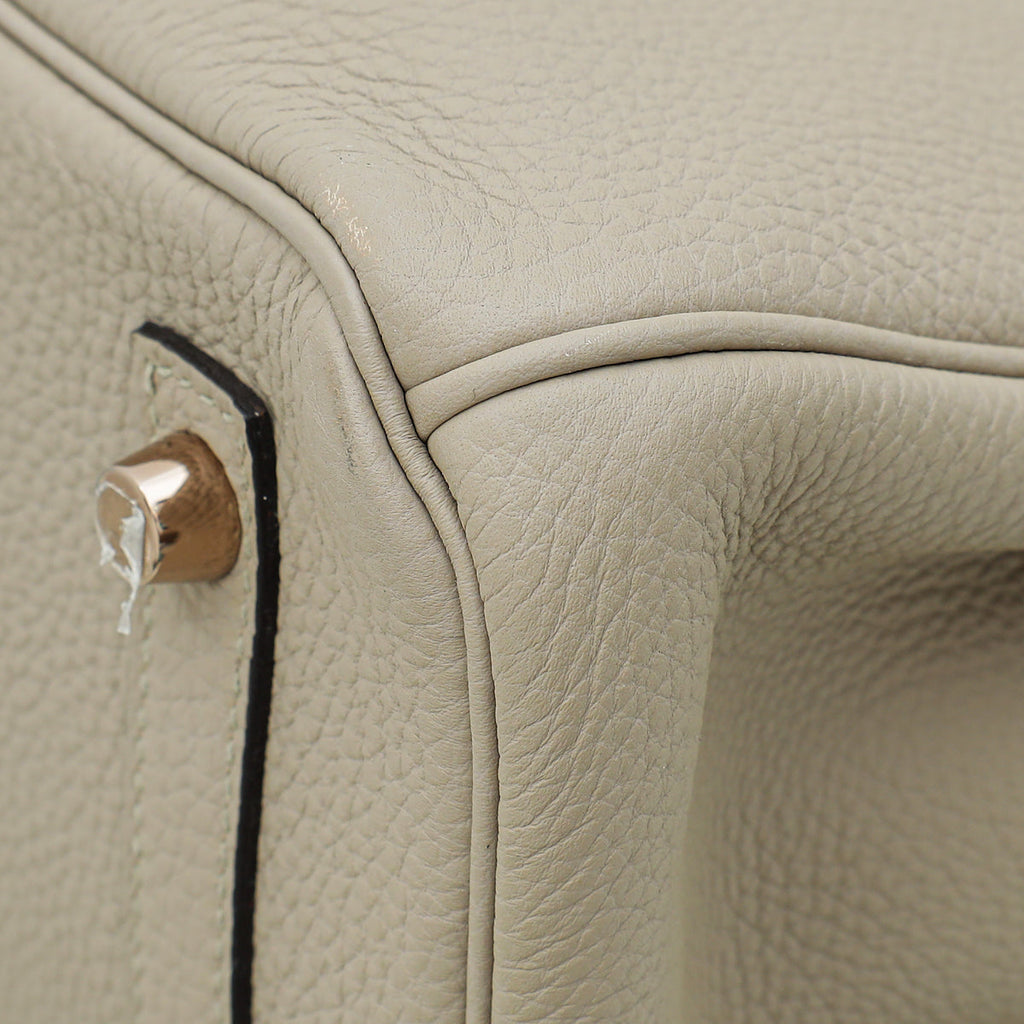 Hermes Gris Tourterelle Birkin 30 Bag