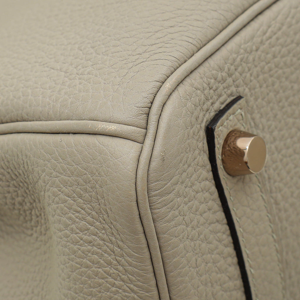 Hermes Gris Tourterelle Birkin 30 Bag