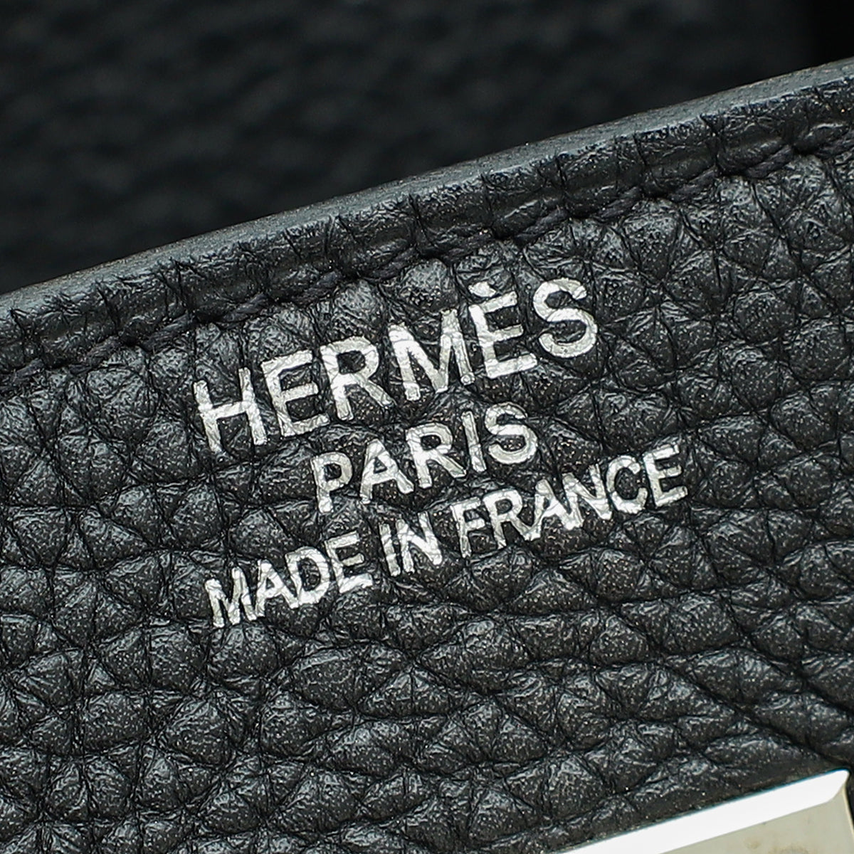 Hermes Noir Birkin 40 Bag