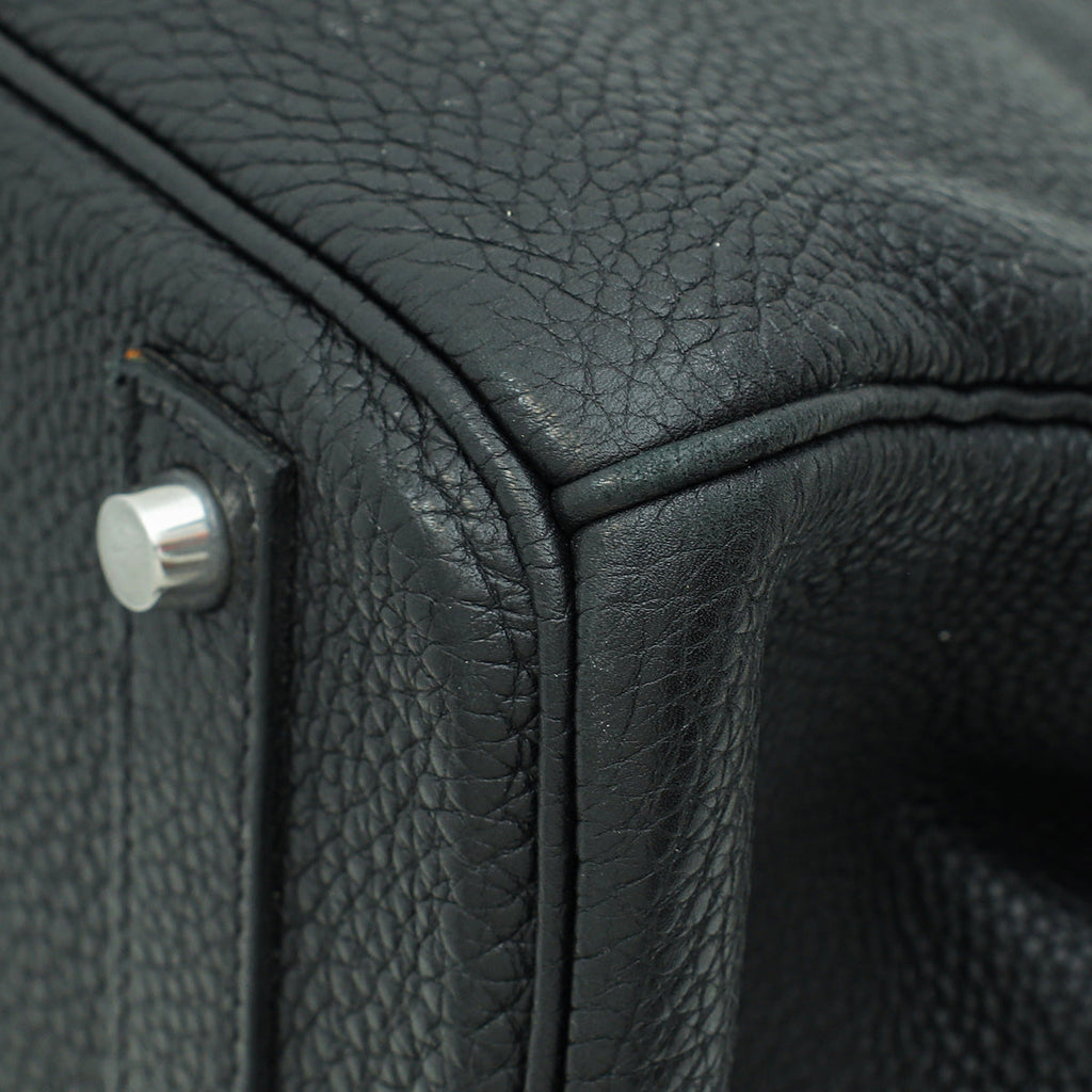 Hermes Noir Birkin 40 Bag