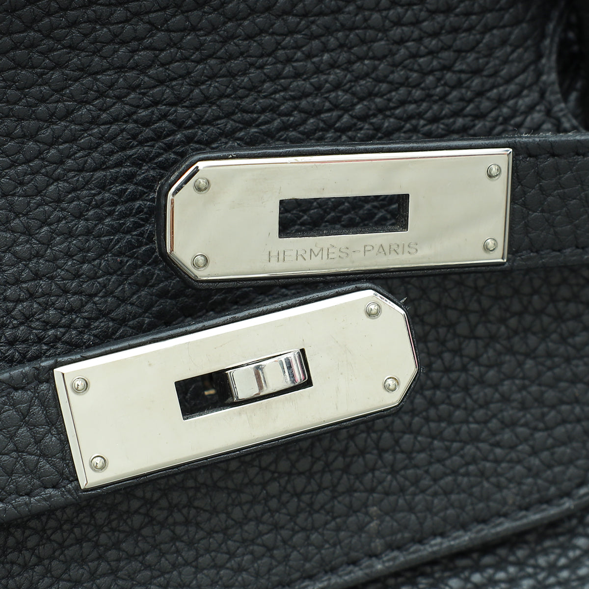 Hermes Noir Birkin 40 Bag