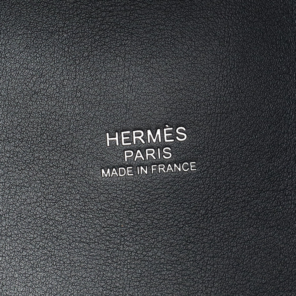 Hermes Noir Cargo Picotin Lock 18 Bag