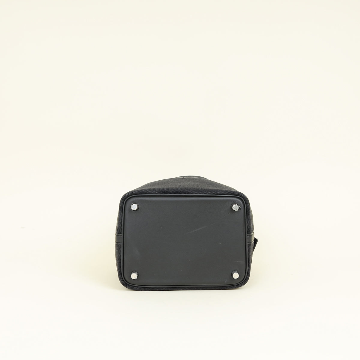 Hermes Noir Cargo Picotin Lock 18 Bag