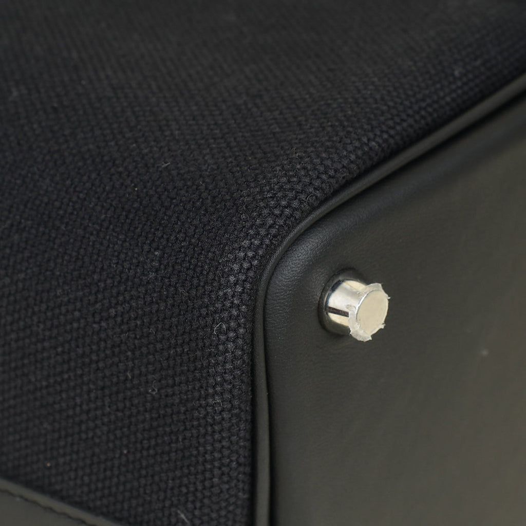 Hermes Noir Cargo Picotin Lock 18 Bag