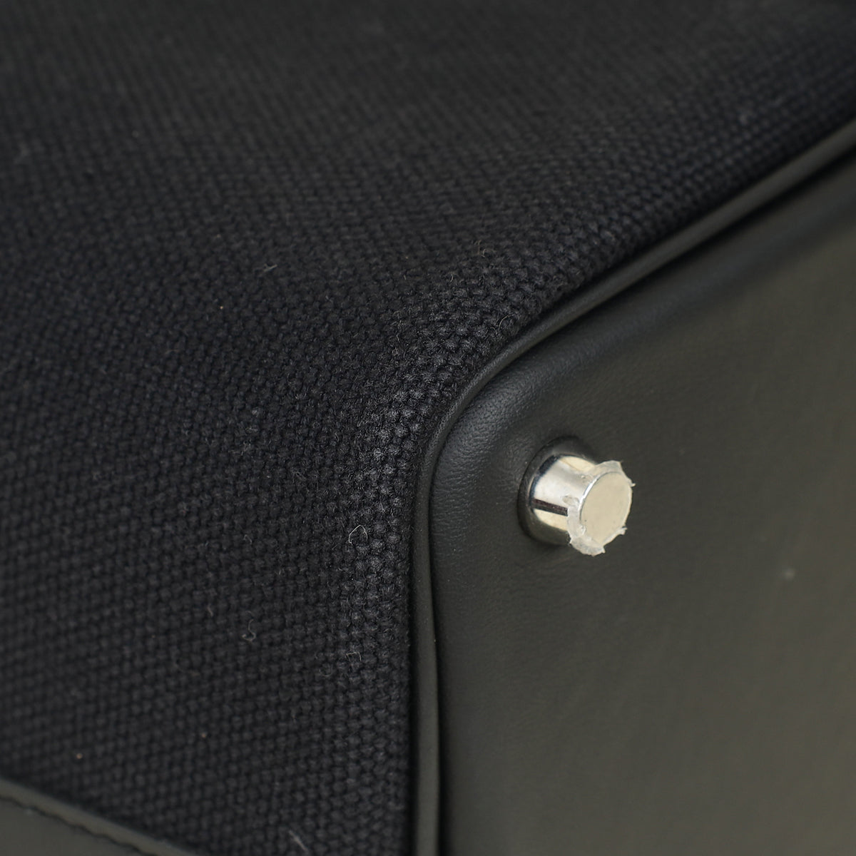 Hermes Noir Cargo Picotin Lock 18 Bag