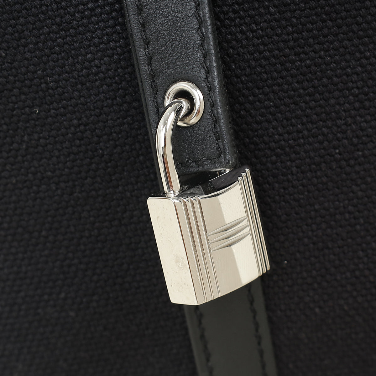 Hermes Noir Cargo Picotin Lock 18 Bag