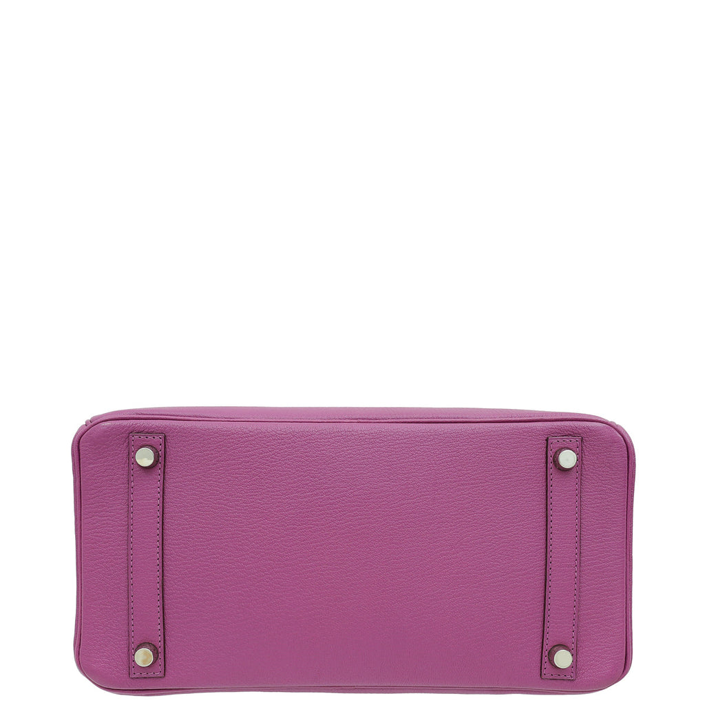 Hermes Cyclamen Birkin 30 Chevre Bag