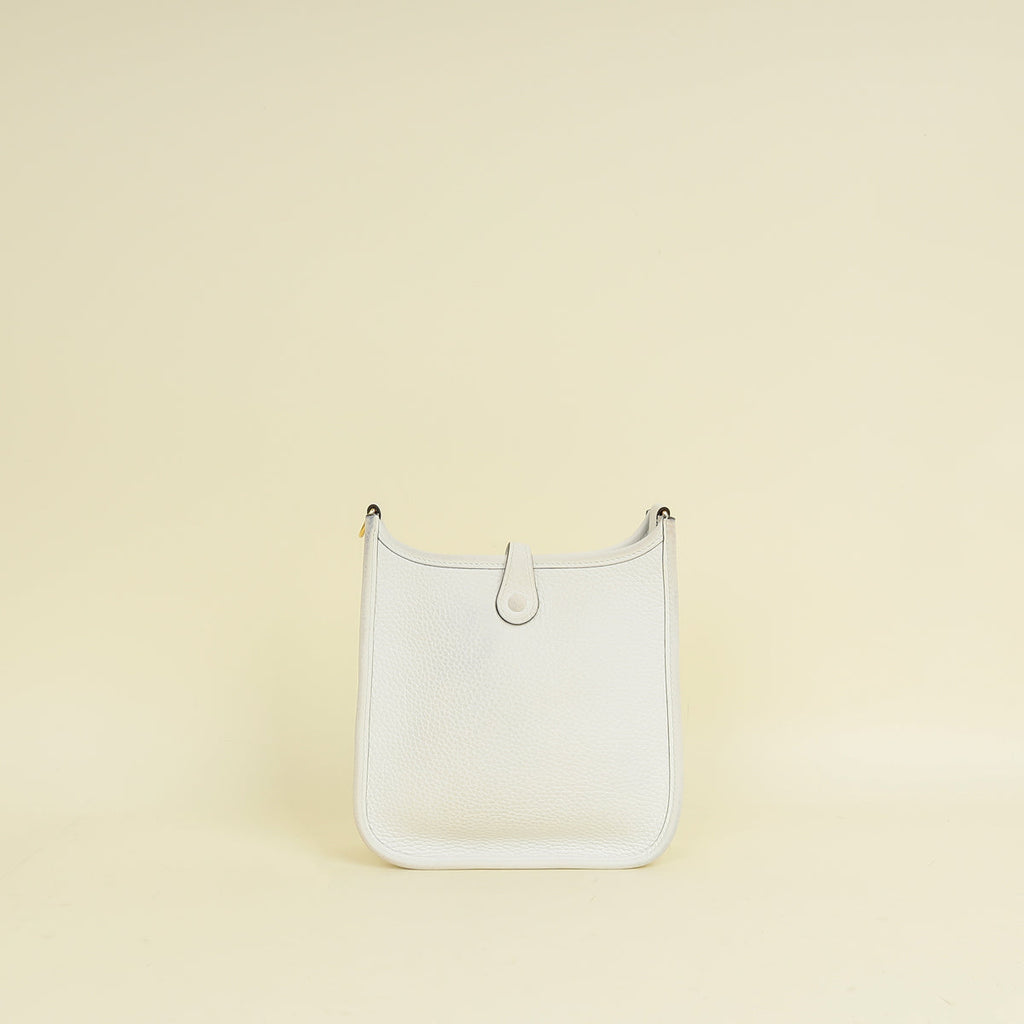 Hermes Blanc Evelyne 16 TPM Bag