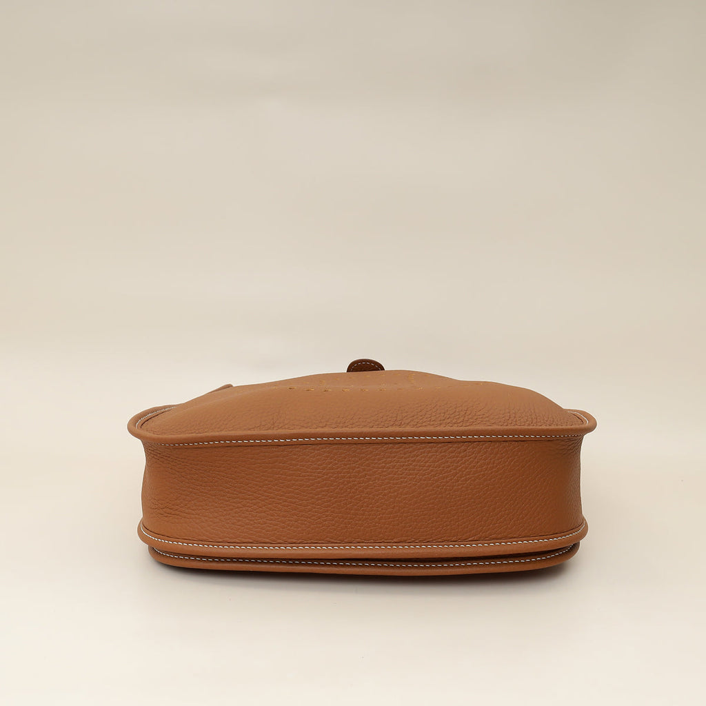Hermes Gold Evelyne III PM Bag