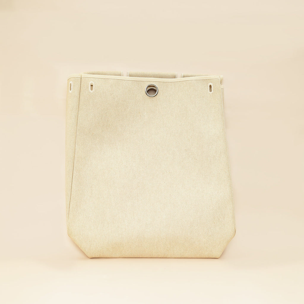 Hermes Natuel Vintage 2-in-1 Herbag MM 39 Toile Vache Bag