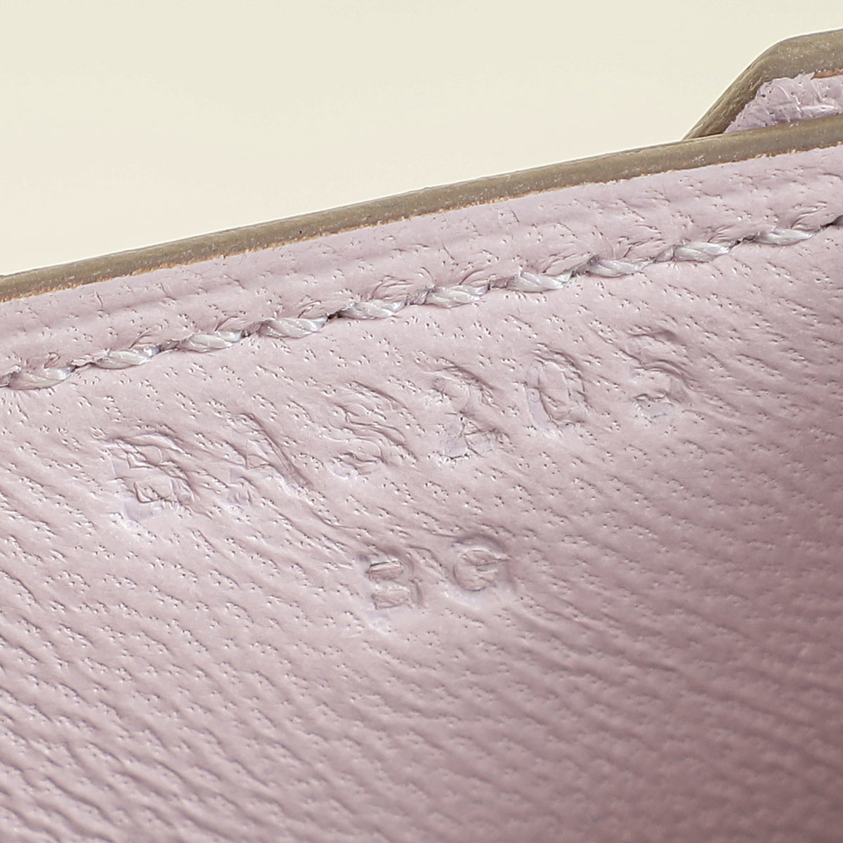Hermes Mauve Pale Verrou Chaine Mini Bag