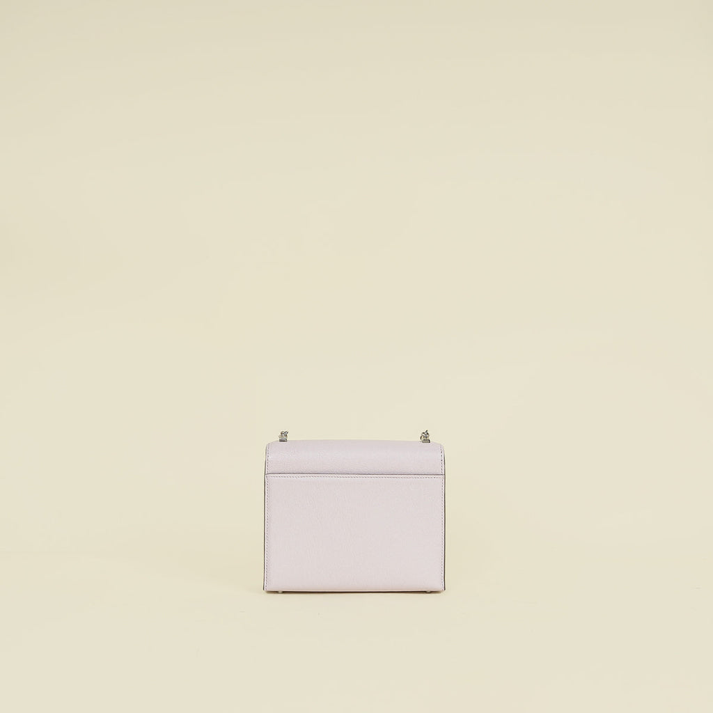 Hermes Mauve Pale Verrou Chaine Mini Bag
