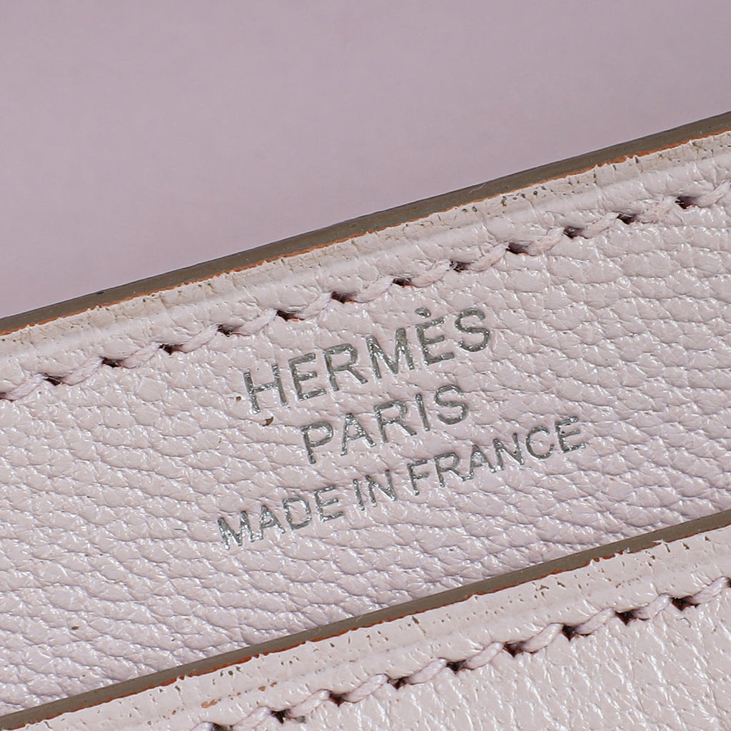 Hermes Mauve Pale Verrou Chaine Mini Bag