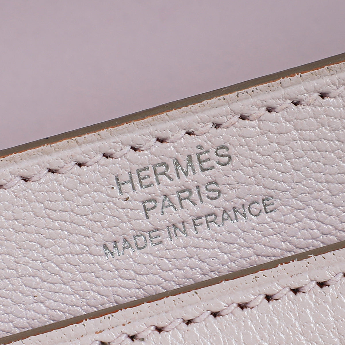 Hermes Mauve Pale Verrou Chaine Mini Bag