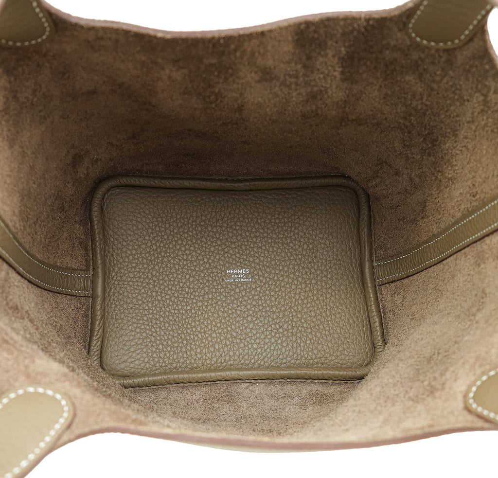 Hermes Etoupe Picotin lock 18 Bag