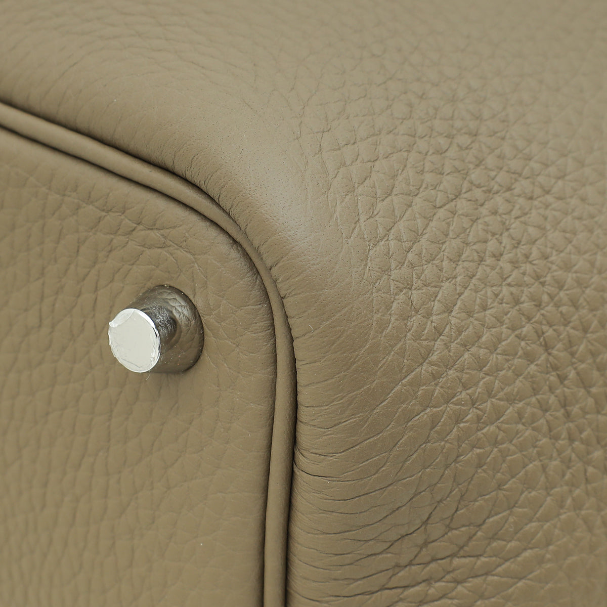 Hermes Etoupe Picotin lock 18 Bag