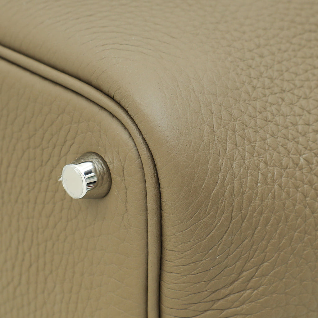 Hermes Etoupe Picotin lock 18 Bag