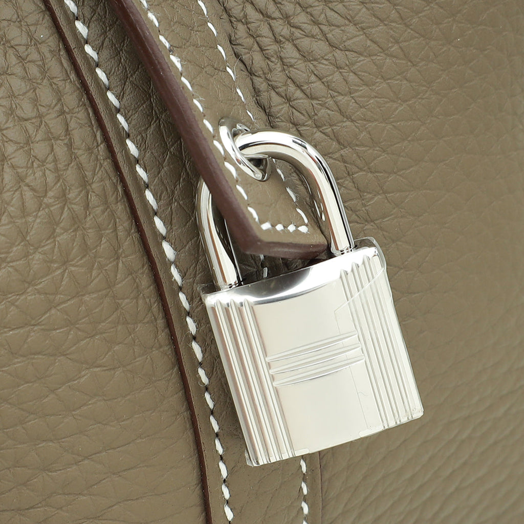 Hermes Etoupe Picotin lock 18 Bag