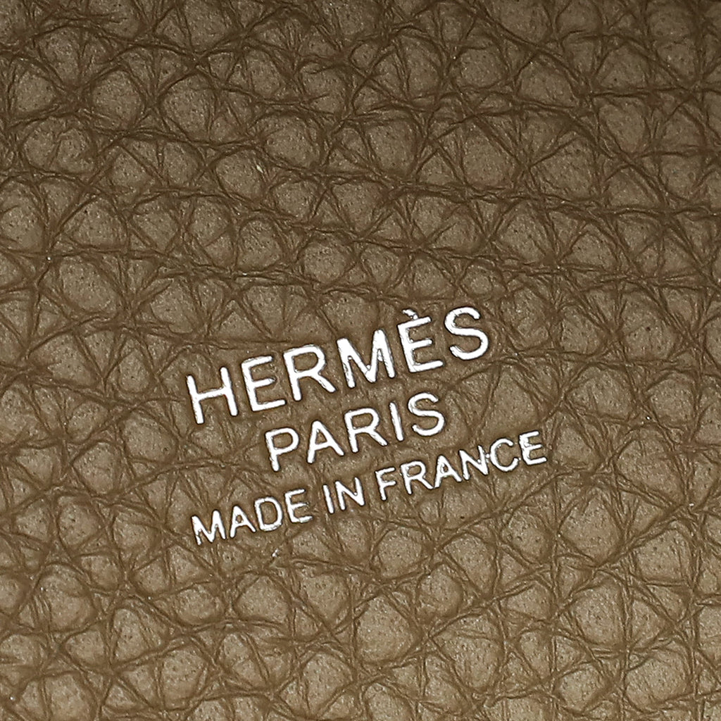 Hermes Etoupe Picotin lock 18 Bag