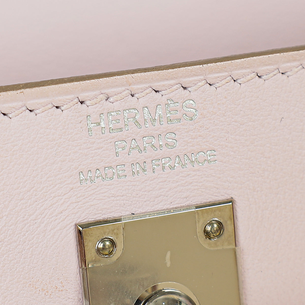 Hermes Mauve Pale Retourne Kelly 25 Bag