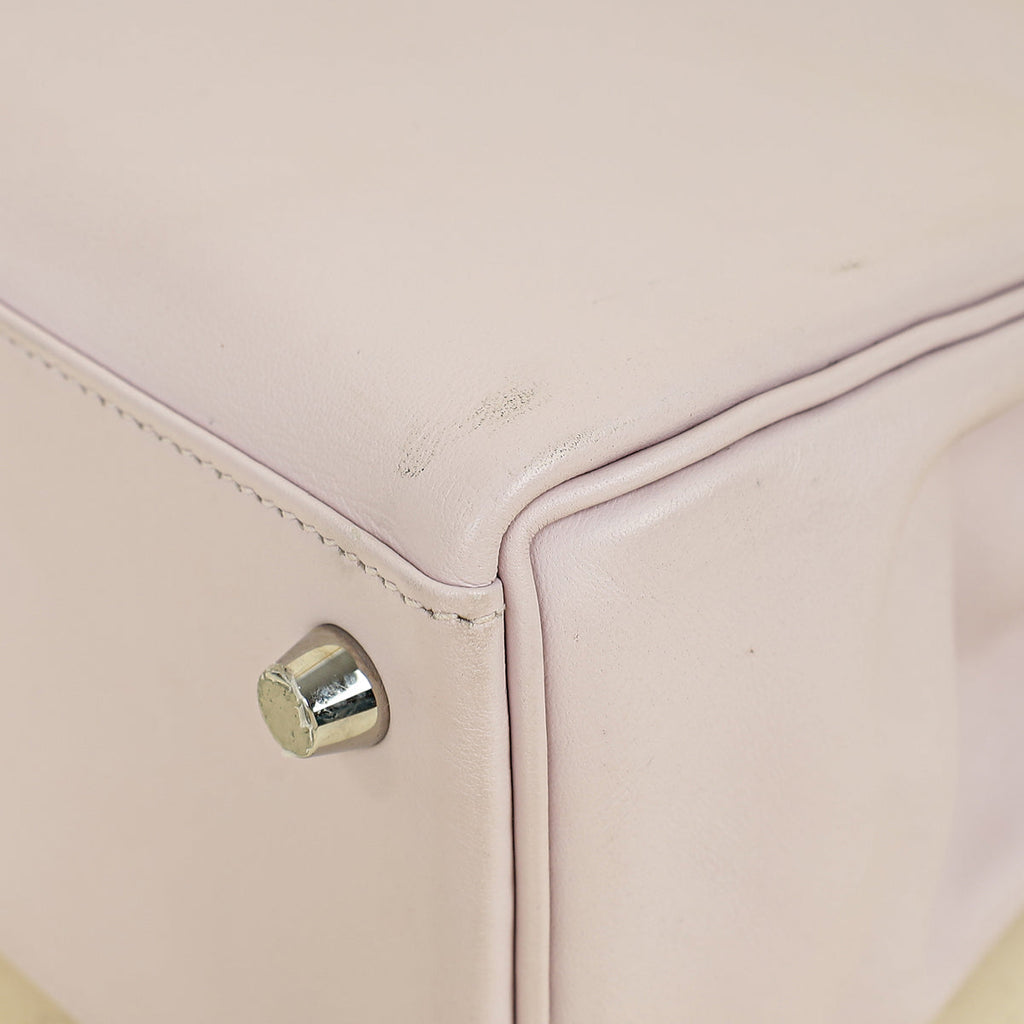 Hermes Mauve Pale Retourne Kelly 25 Bag