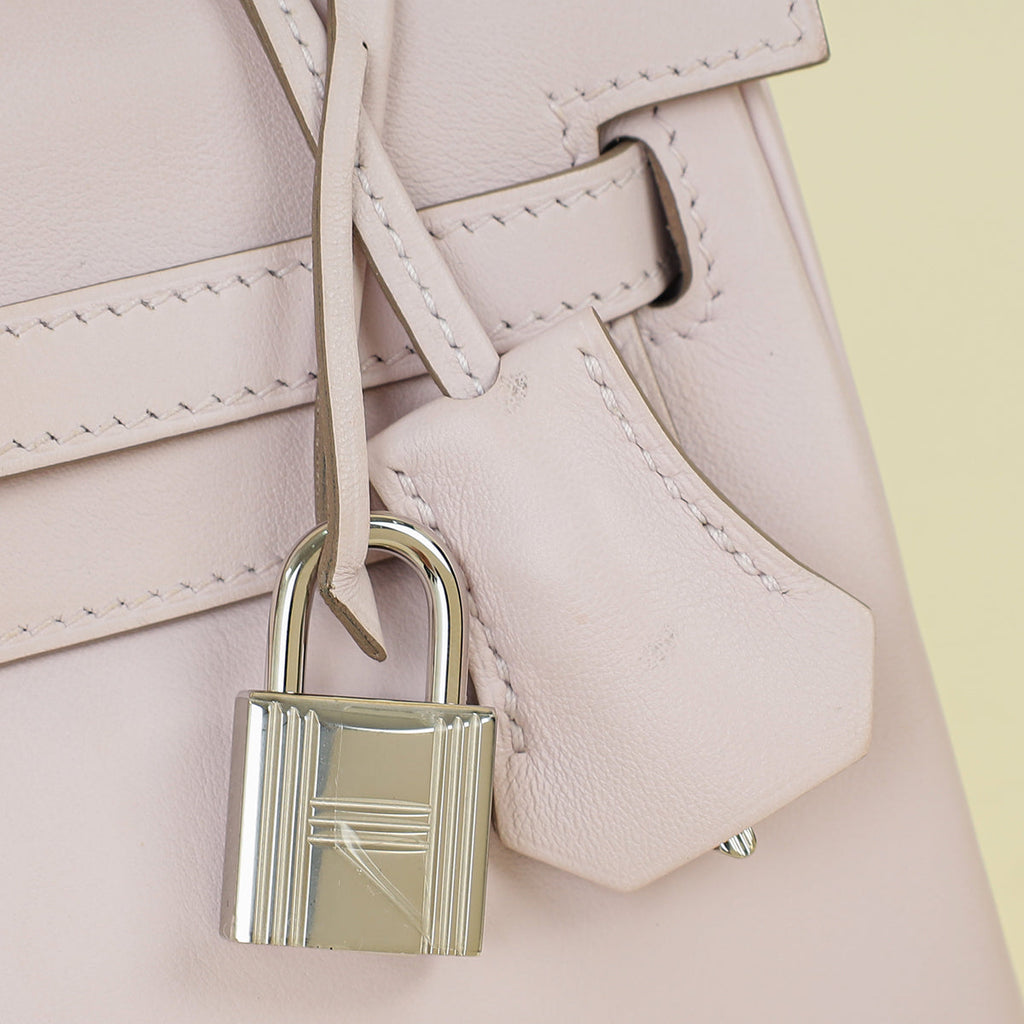Hermes Mauve Pale Retourne Kelly 25 Bag