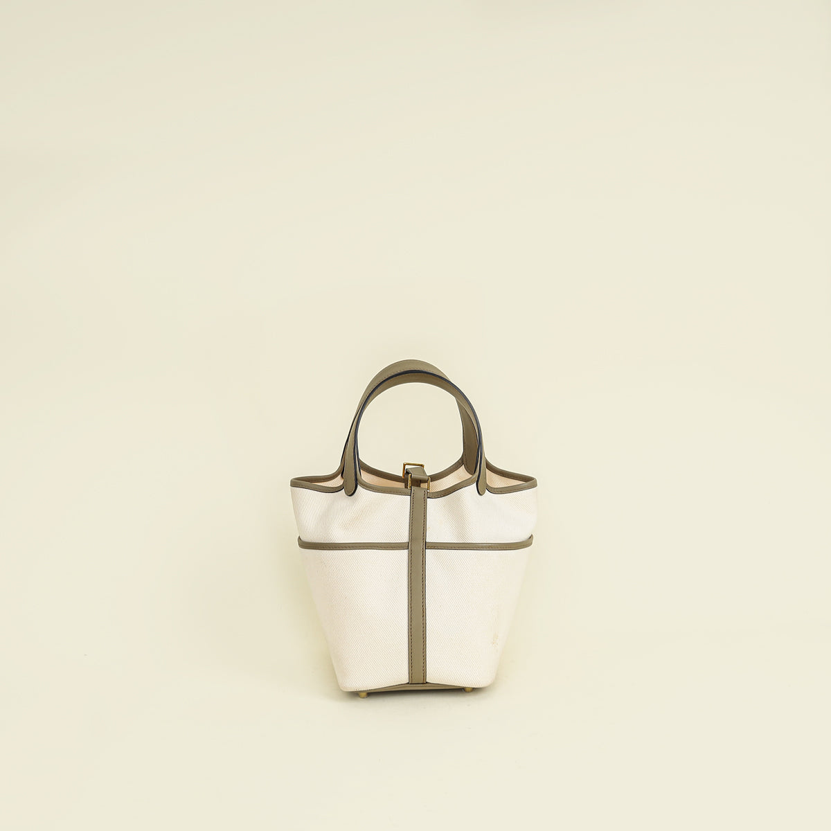 Hermes Bicolor Cargo Picotin Lock 18 Bag