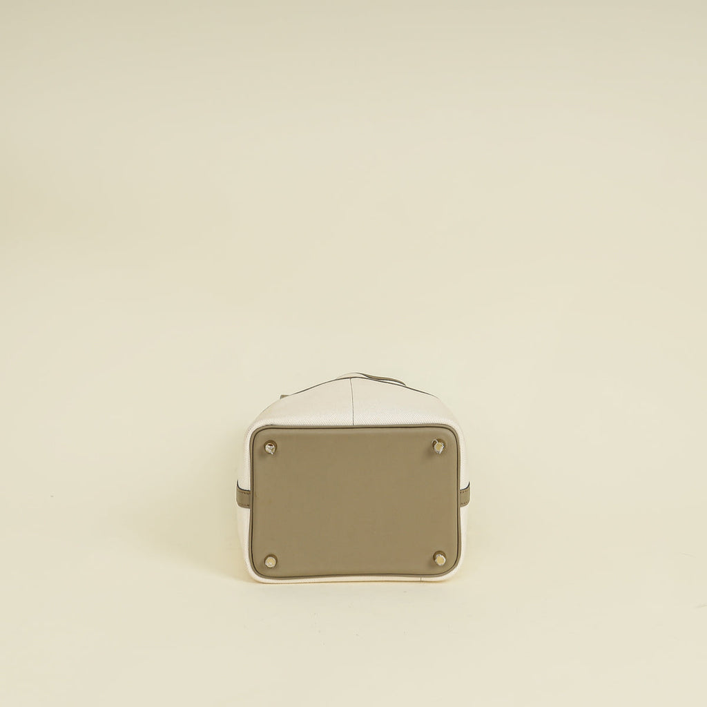 Hermes Bicolor Cargo Picotin Lock 18 Bag