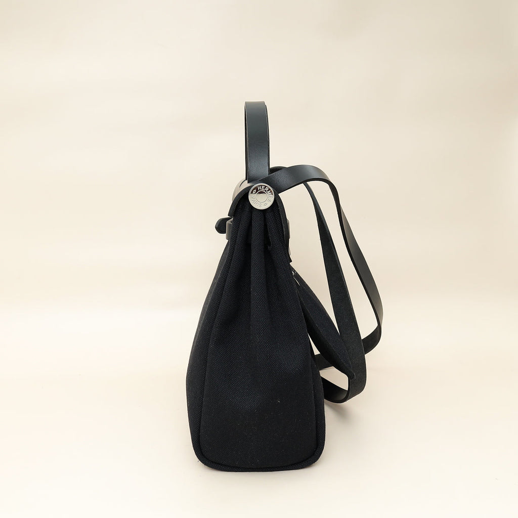 Hermes Noir Herbag Zip 31 Retourne Vache Hunter Bag