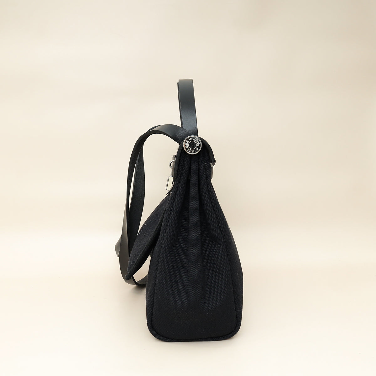 Hermes Noir Herbag Zip 31 Retourne Vache Hunter Bag
