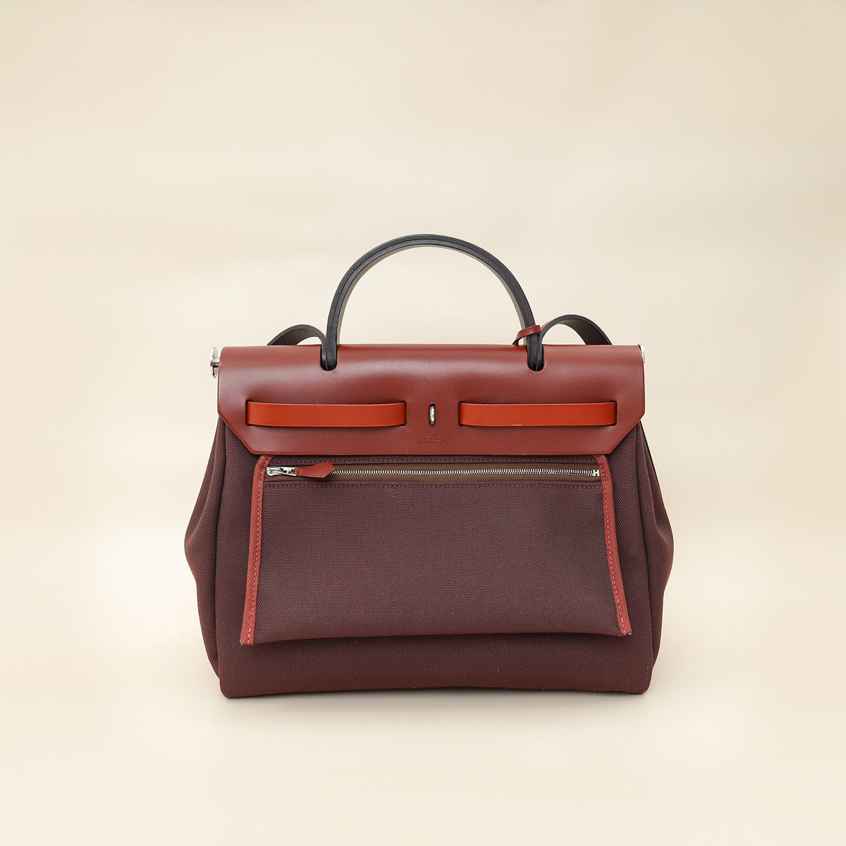 Hermes Bicolor Herbag Zip 31 Retourne Vache Hunter PM Bag
