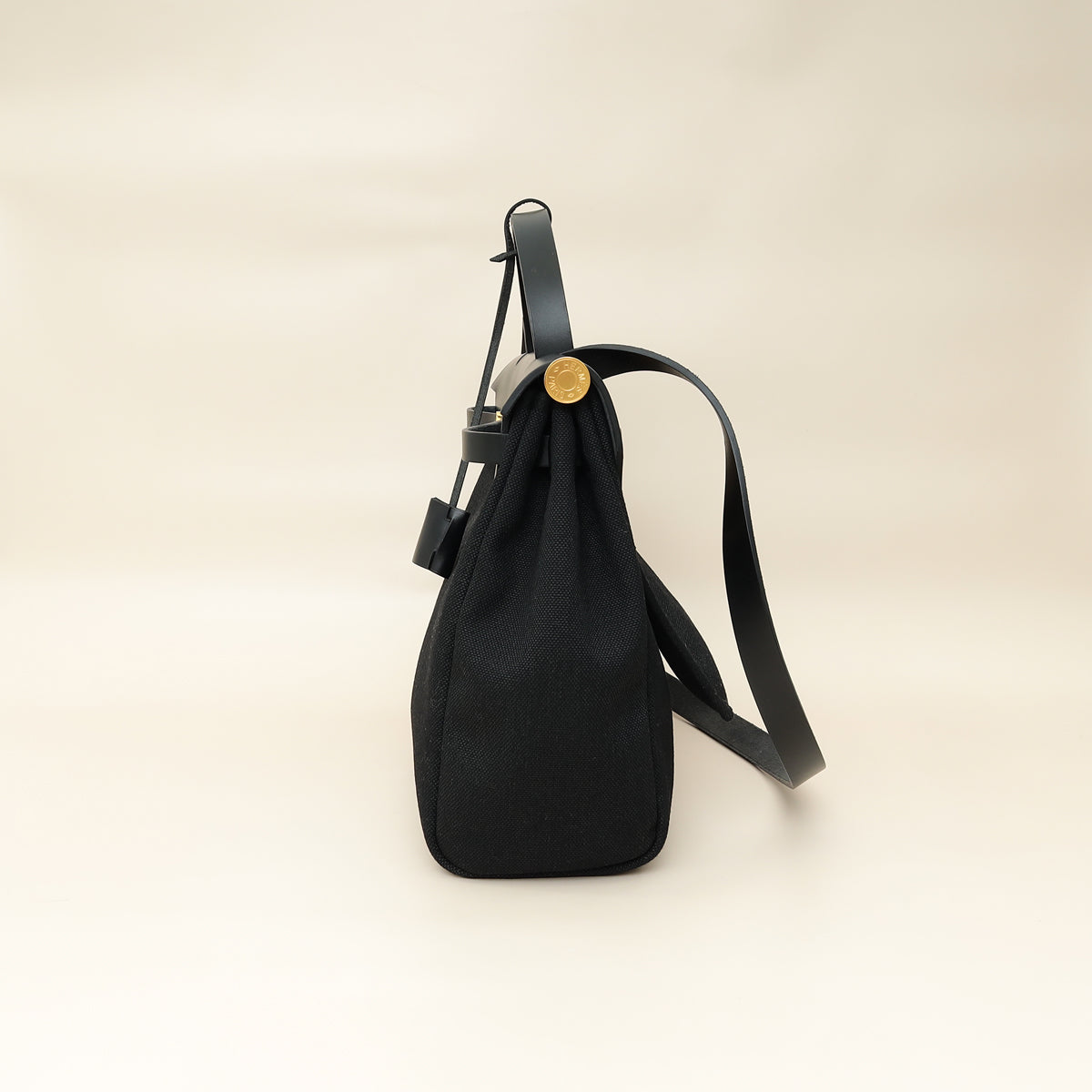 Hermes Noir Herbag Zip 31 Retourne Vache Hunter PM Bag