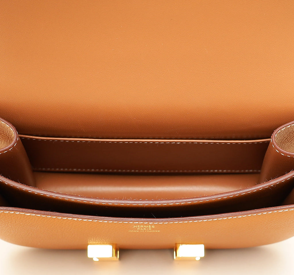 Hermes Gold Constance III Mini Bag
