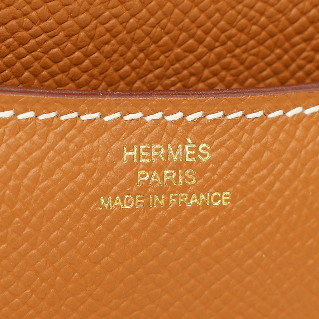 Hermes Gold Constance III Mini Bag